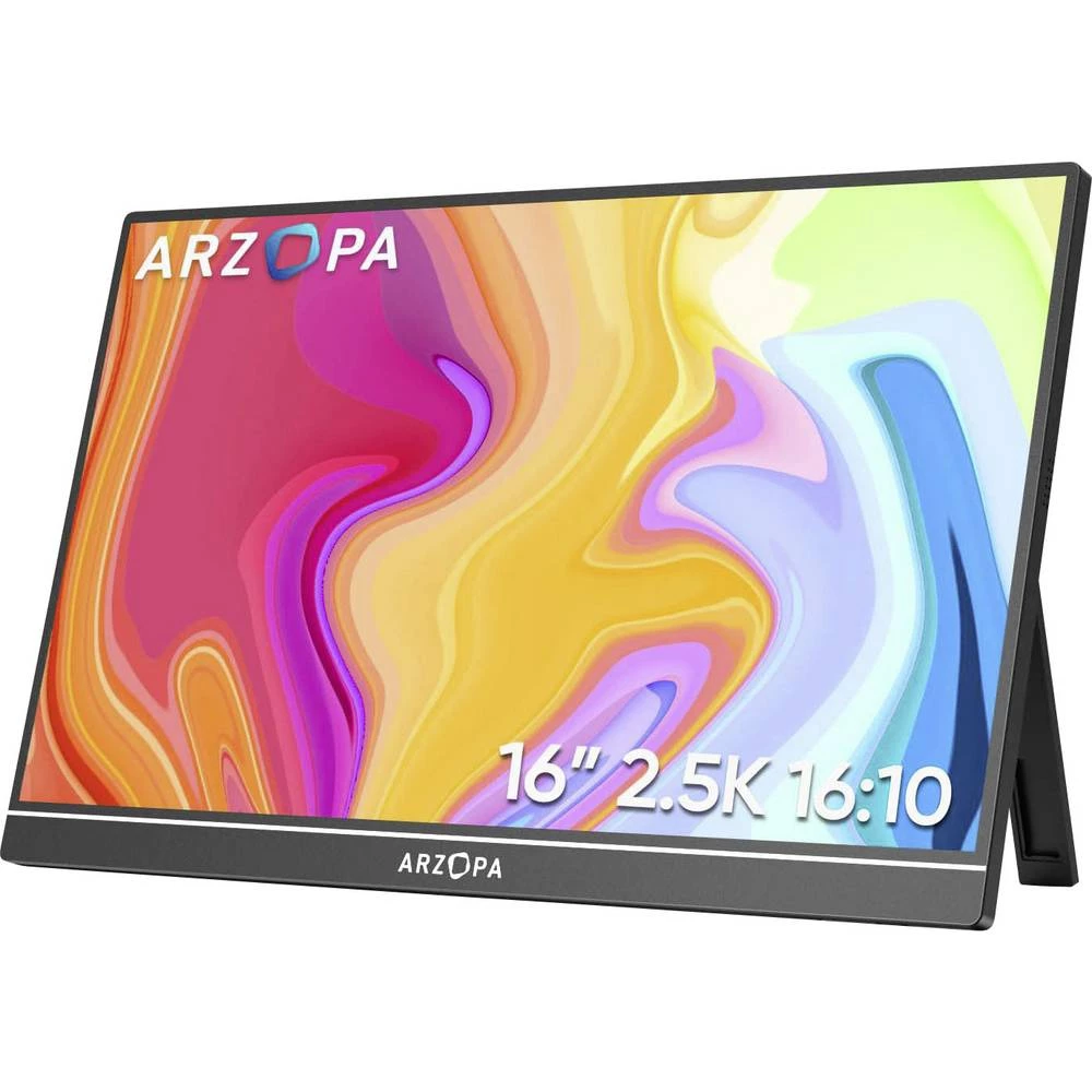 Arzopa Z1RC LCD zaslon Energetska učinkovitost 2021: A (A - G) 40.6 cm (16 palac) 2560 x 1600 piksel 16:10 25 ms HDMI™, slika