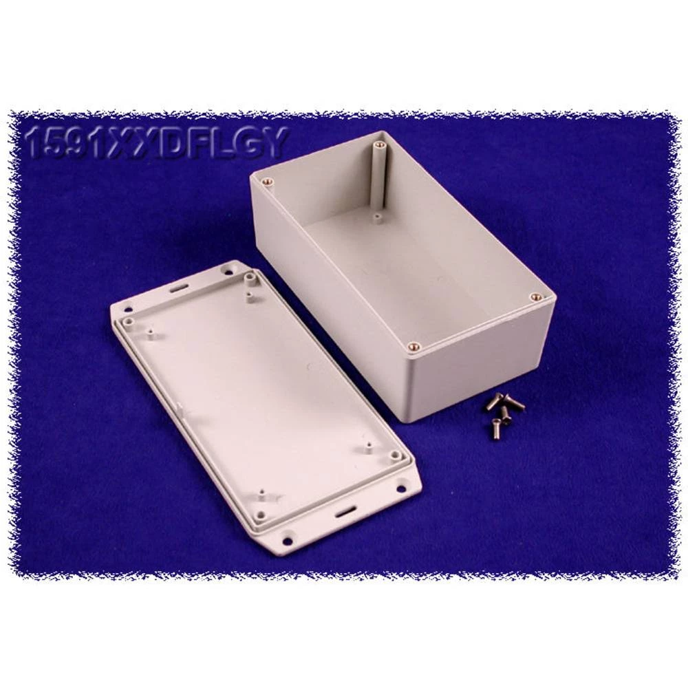 Hammond Electronics 1591XXDFLGY univerzalno kućište 152 x 82 x 51 ABS siva 1 kom. slika