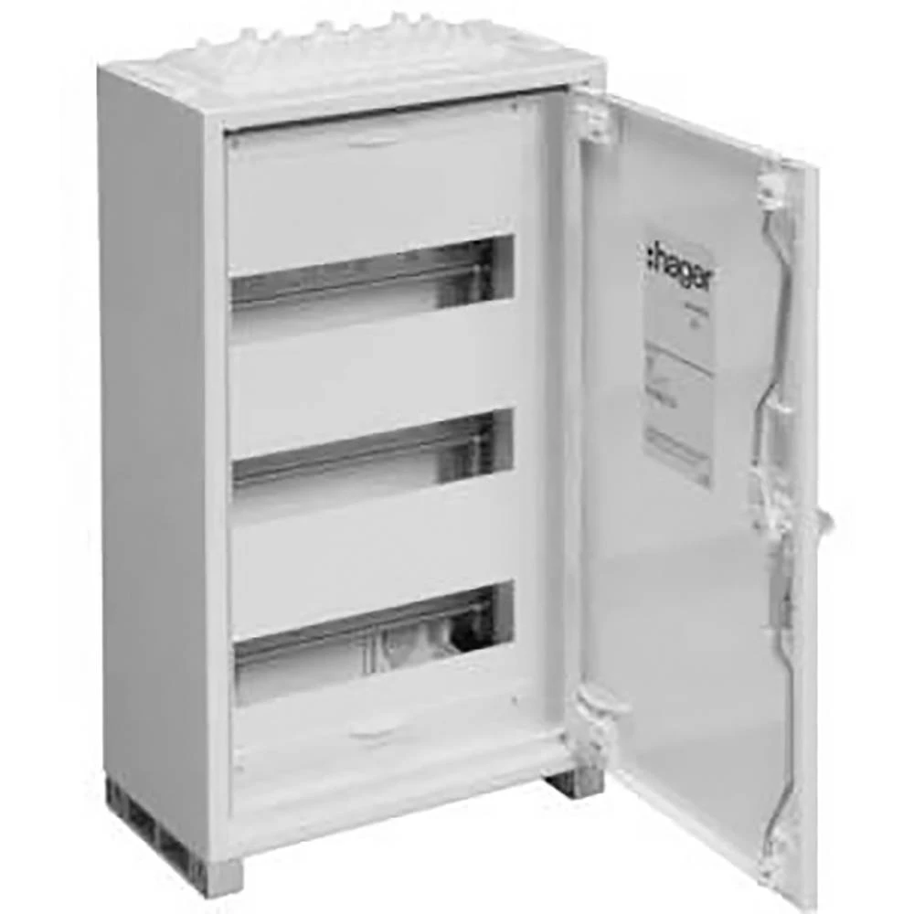 Hager  FWB31S  FWB31S  razdjelnik sučeljnog polja  nadžbukna    Broj redova = 3  Content 1 St. slika