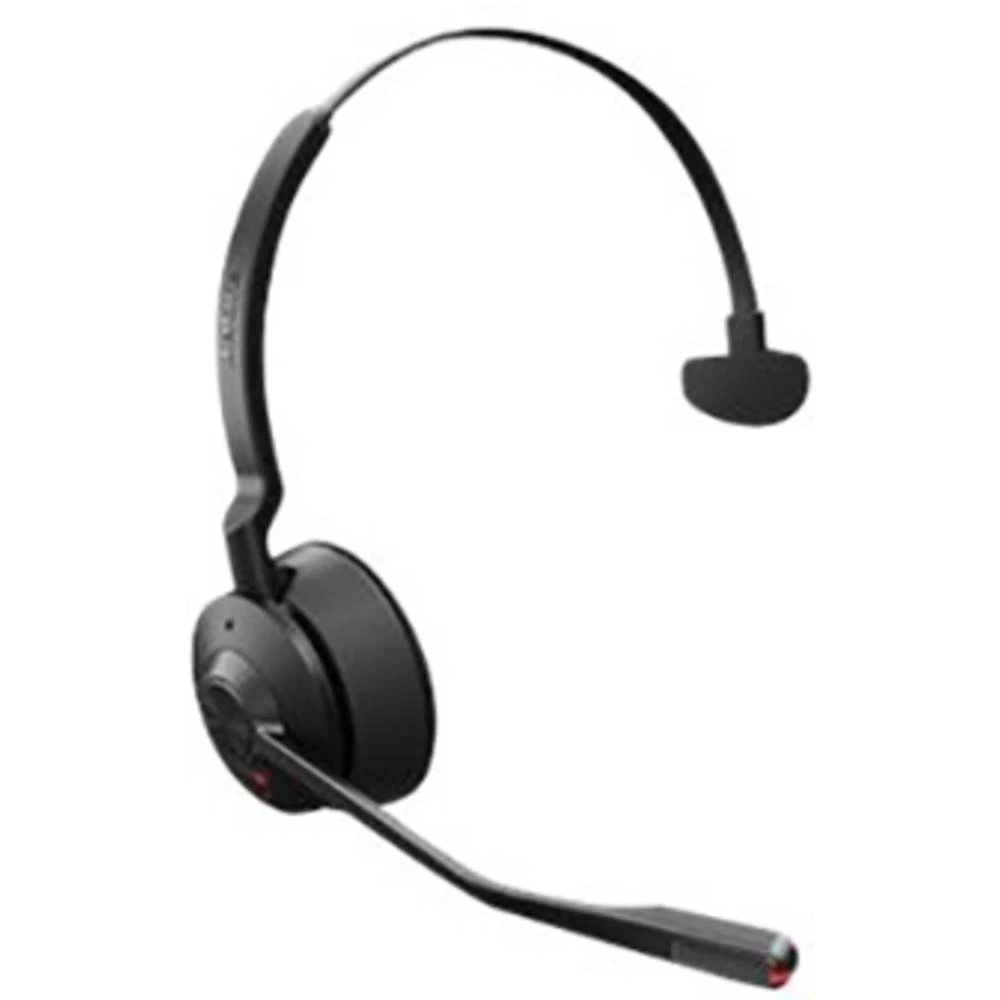 Jabra Engage 55 telefon On Ear Headset DECT mono crna kontrola glasnoće, utišavanje mikrofona, mono slika