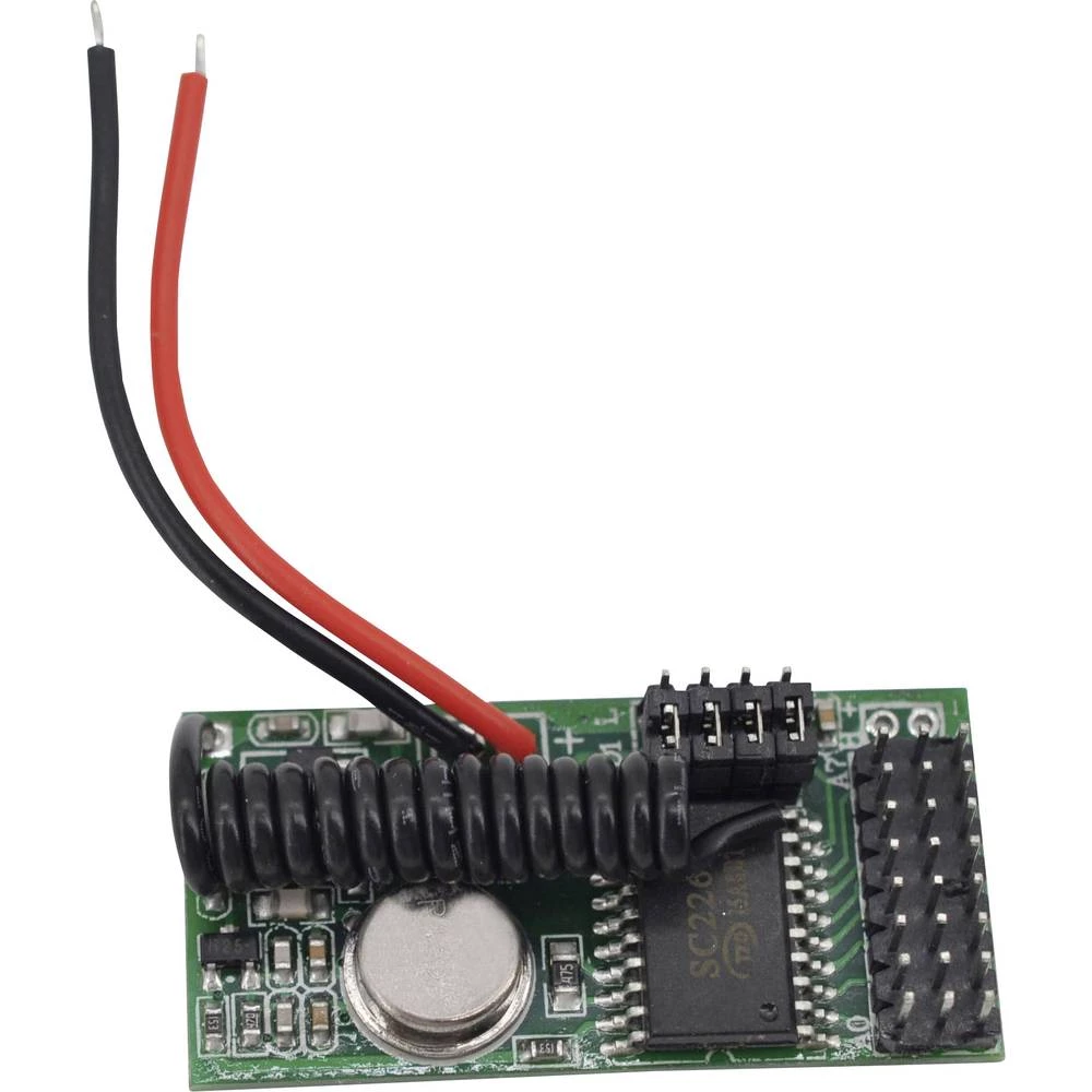 Odašiljač modul 1000 Meter Transmitter Modul Domet (maks. u otvorenom polju): 1000 m 9 V/DC, 12 V/DC slika