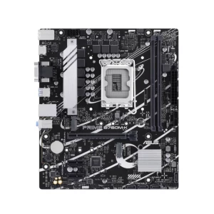 Asus PRIME B760M-K matična ploča Baza Intel® 1700 Faktor oblika (detalji) Micro-ATX Set čipova matične ploče Intel® B760 slika