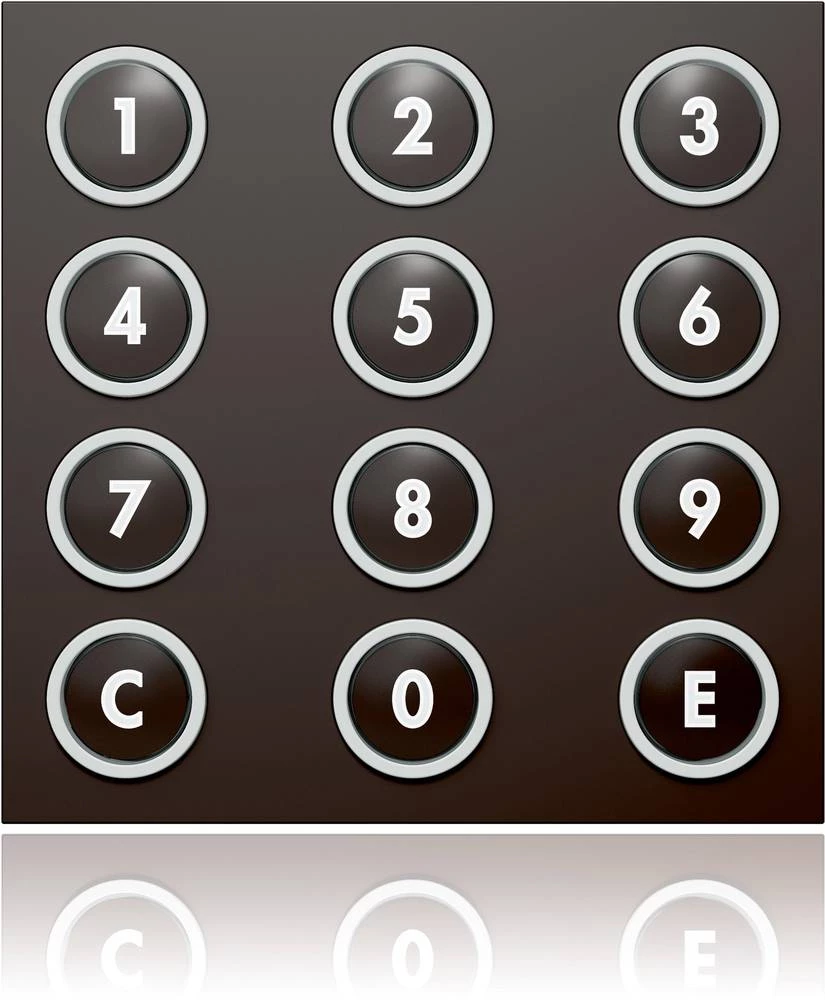 Ritto by Schneider 1876450 Video-portafon Ritto 1876450 Portier modul kodiranja Sivo-smeđa slika