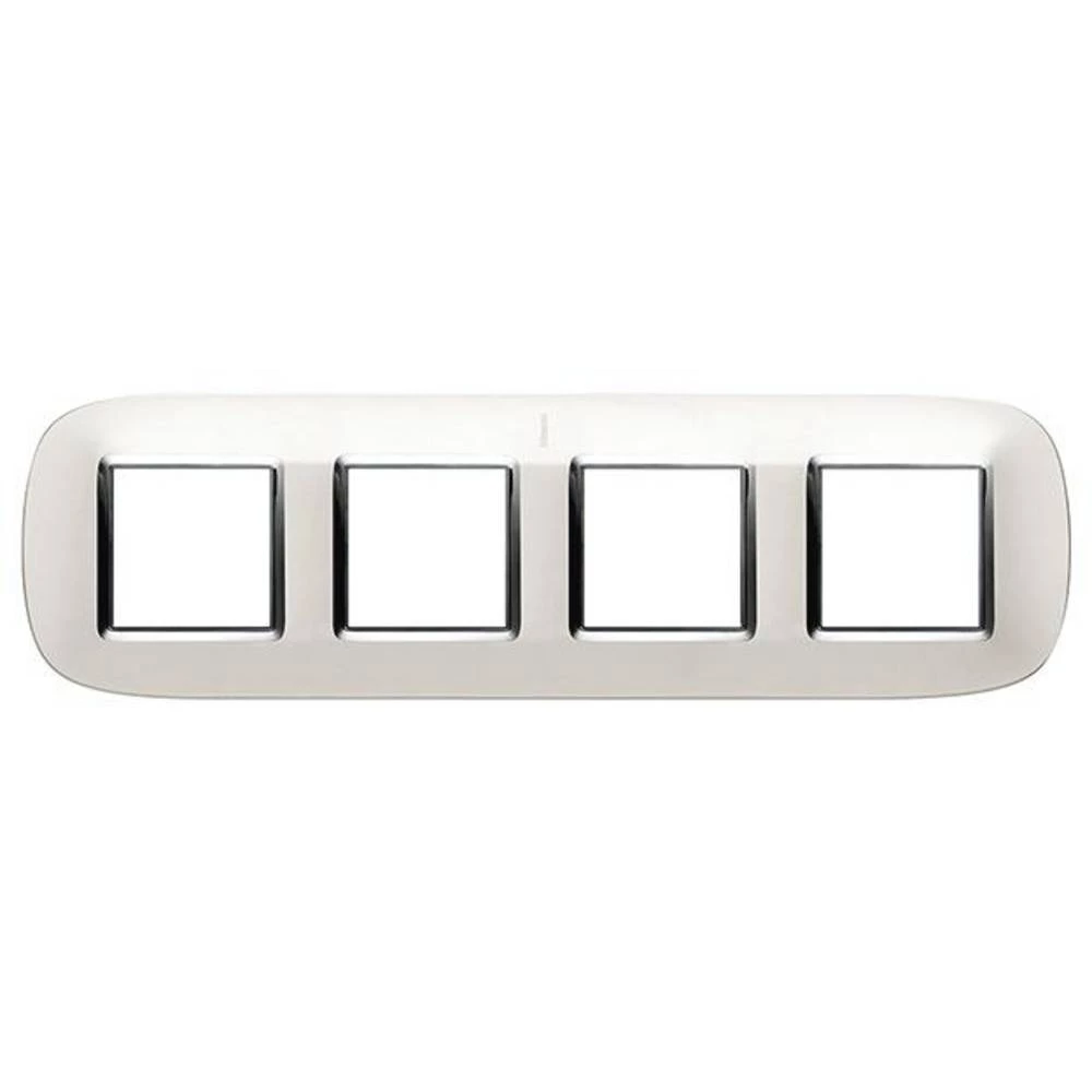 Legrand   okvir Axolute srebrna HB4802M4SAN slika