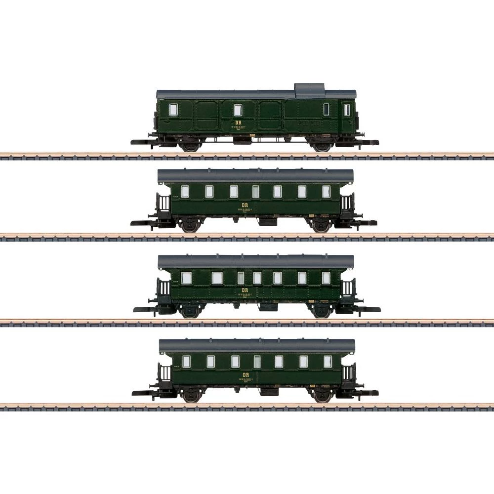 Märklin 087513 Komplet putničkih automobila od 4, DR slika