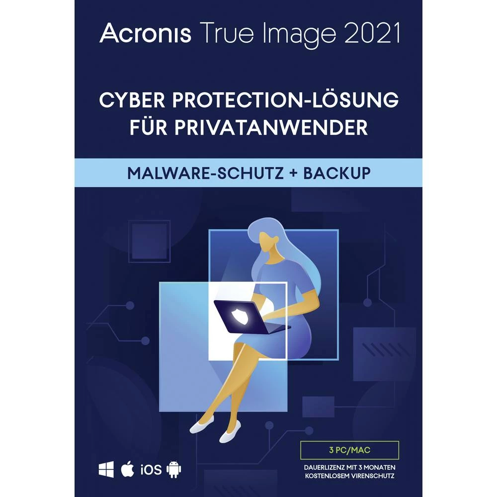 Acronis True Image 2021 mac os, Windows, android, ios backup softver slika