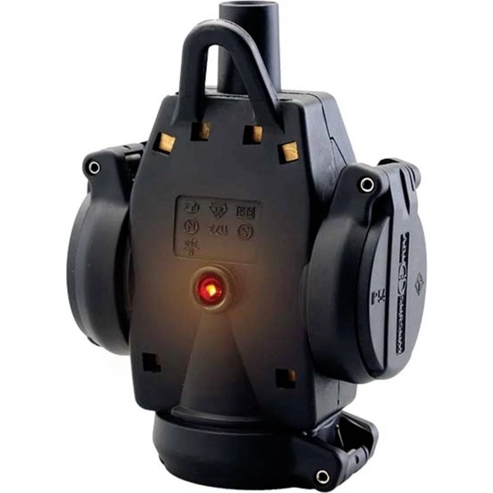 ABL Sursum 1173503 spojka sa zaštitnim kontaktom 250 V crna IP54 slika