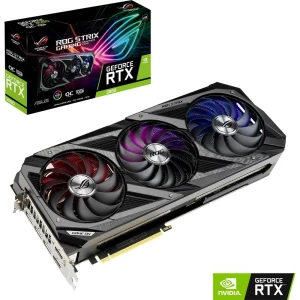 Asus grafička kartica Nvidia GeForce RTX 3080 Strix 10 GB GDDR6X-RAM PCIe  HDMI™, DisplayPort RGB osvjetljenje slika