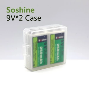 Kutija baterija 9 V Block Soshine SBC-018 (D x Š x V) 54 x 52 x 19 mm slika