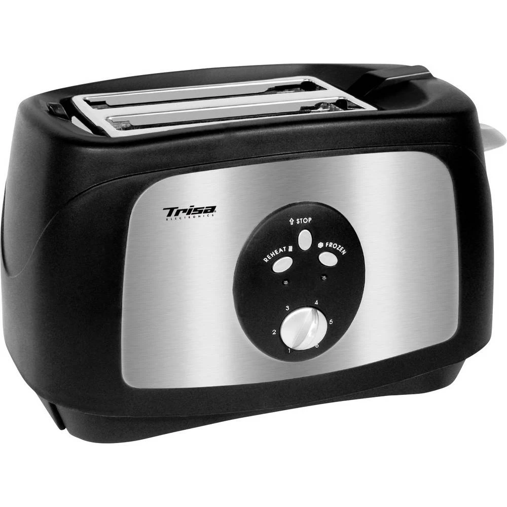 Toster Trisa Crunchy Toast Plemeniti čelik, Crna slika