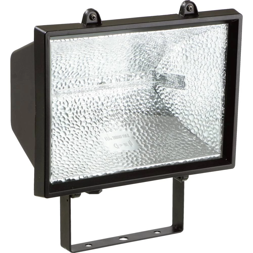 Vanjski reflektor Halogena žarulja 1000 W R7s as - Schwabe Crna slika