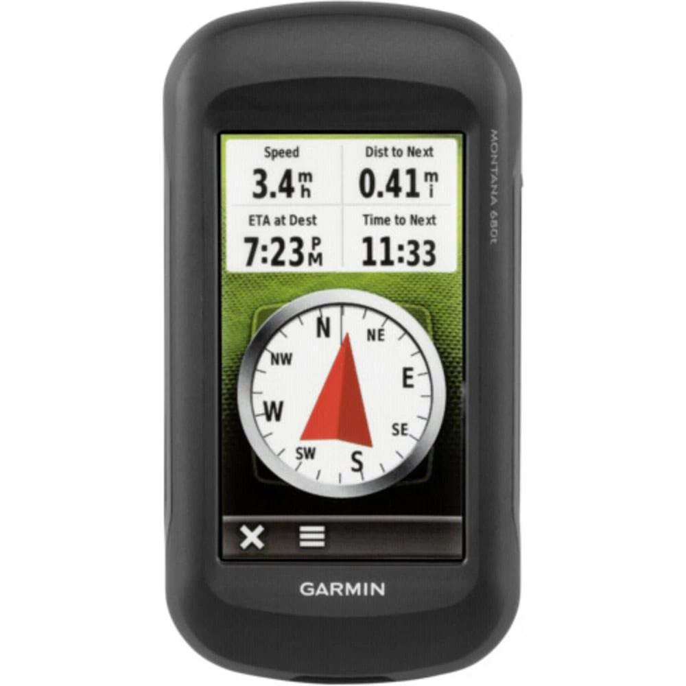 Garmin Garmin Montana 680t uklj. karta Outdoor Navi Pješačenje, Biciklizam, Geocaching Europa sa zaštitom od prskajuće vode slika