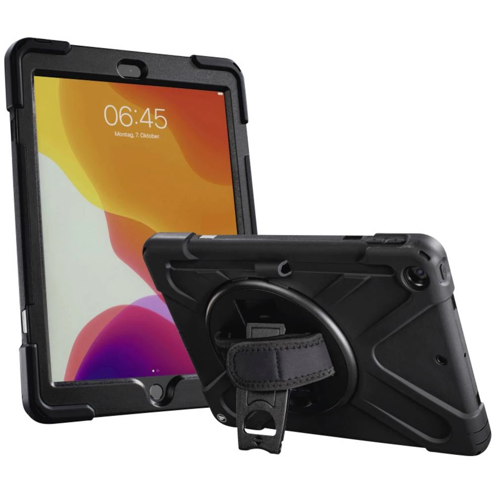 Hama Rugged Style stražnji poklopac Pogodno za modele Apple: iPad 10.2 (2020), iPad 10.2 (2019) crna slika