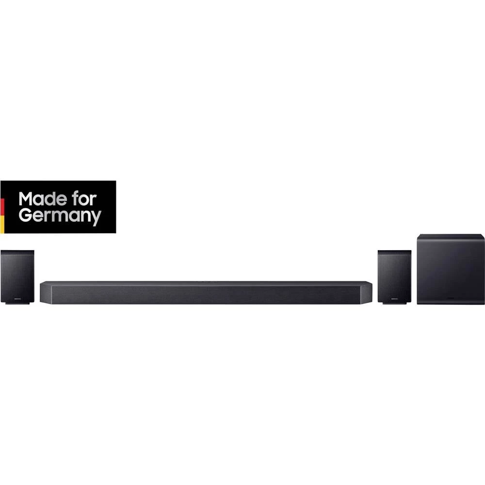 Samsung Q-Serie HW-Q995GF 11.1.4-Kanal Soundbar crna Bluetooth®, Dolby Atmos®, uklj. bežični subwoofer, zidna montaža, W slika
