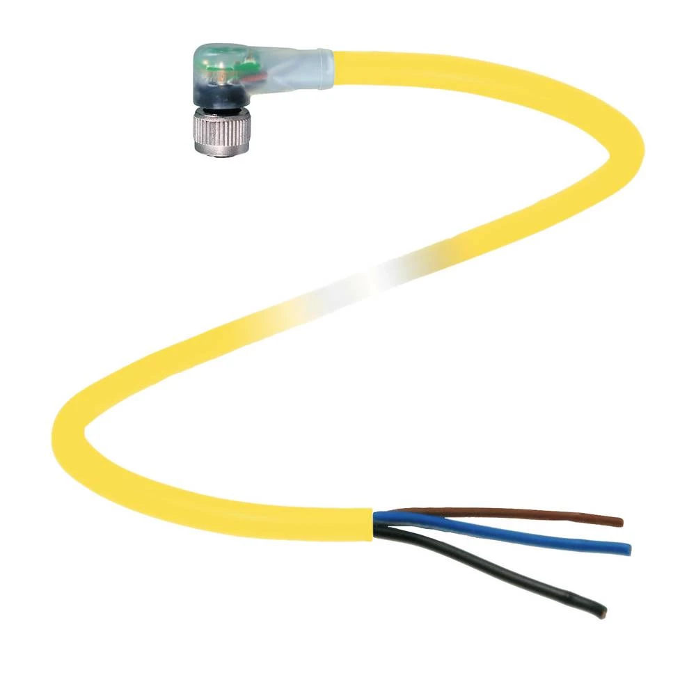 Pepperl+Fuchs 456522 utični konektor za senzor/aktivator, konfekcionirani 5 m Broj polova: 3 1 St. slika