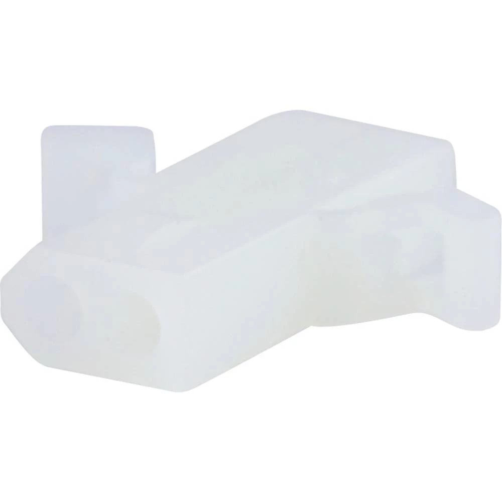 Molex 03061022 1.57mm Diameter Standard .062" Pin and Socket Receptacle Housing, 2 Circuits, with Pre-bent Mounting Ears slika