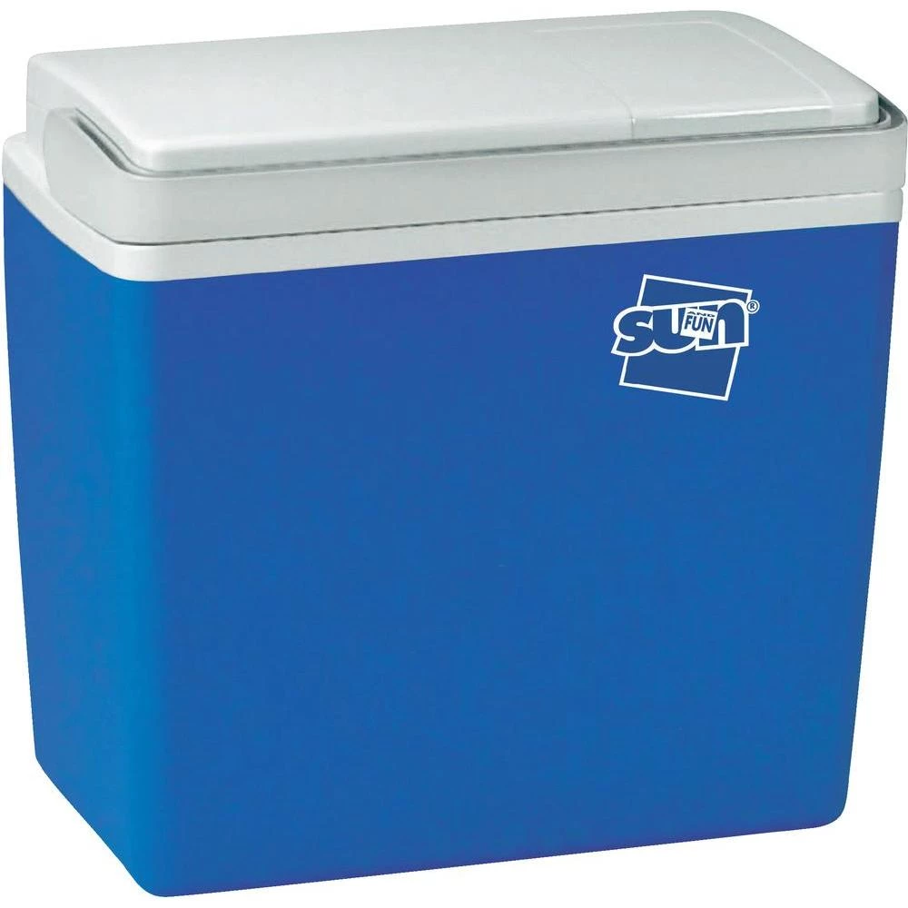 Rashladna kutija Ezetil Mirabelle Sun&Fun 25, plave i bijeleboje, 24 l slika