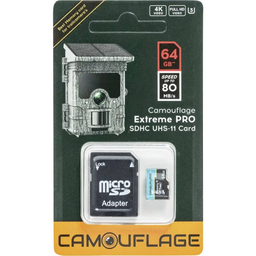 Camouflage sd kartica 64 GB slika
