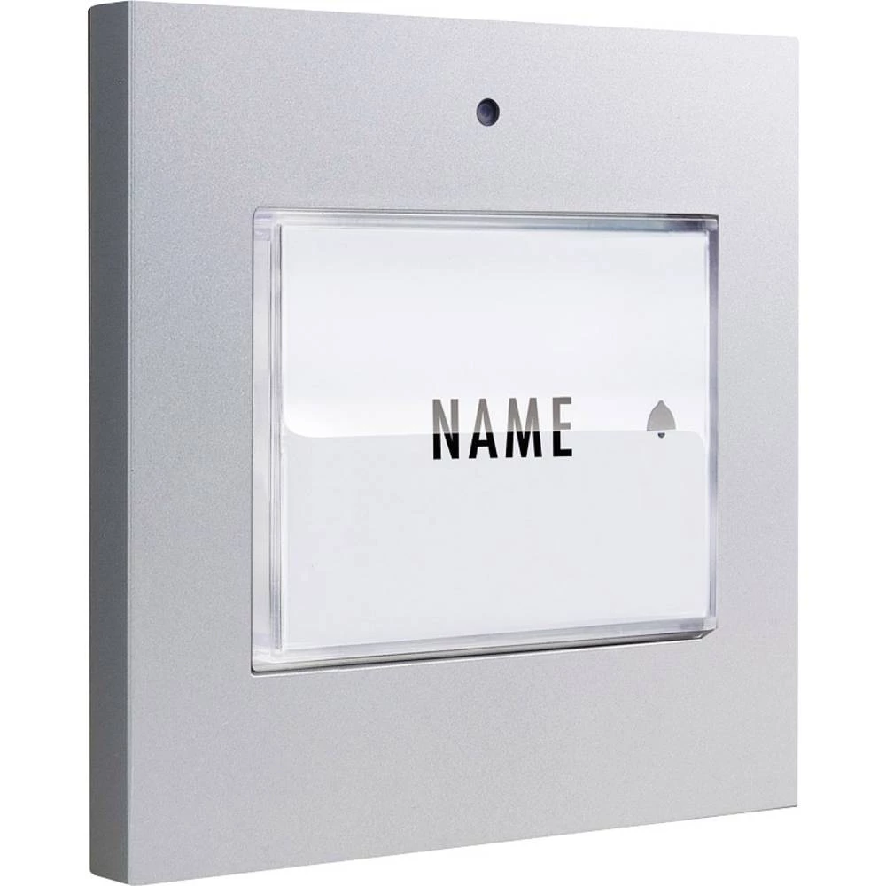 m-e modern-electronics 41048 Tipkalo za zvono Srebrna slika