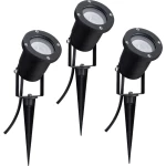 Vrtni reflektor 3-dijelni komplet LED GU10 10.5 W Paulmann 98897 Crna