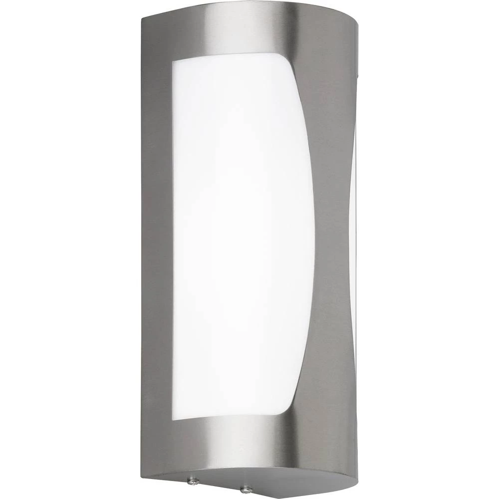 Vanjsko zidno svjetlo LED E27 15 W WOFI Foix 4039.01.97.7002 Plemeniti čelik (brušeni) slika