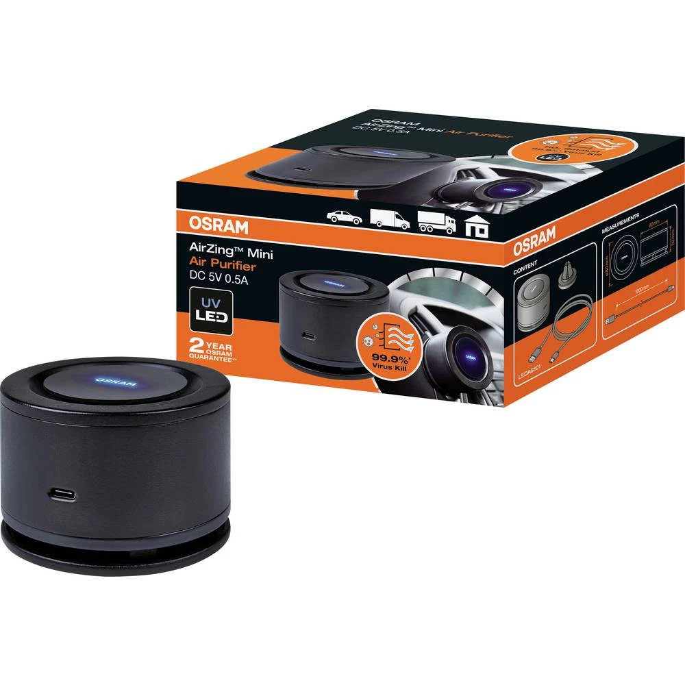 Osram Auto AirZing Mini Air Purifier pročišćavač 5 V slika