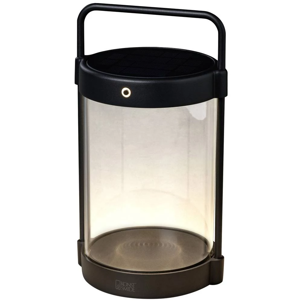 Konstsmide Crotone schwarz 7822-750 vanjska solarna zidna lampa LED 2 W crna slika