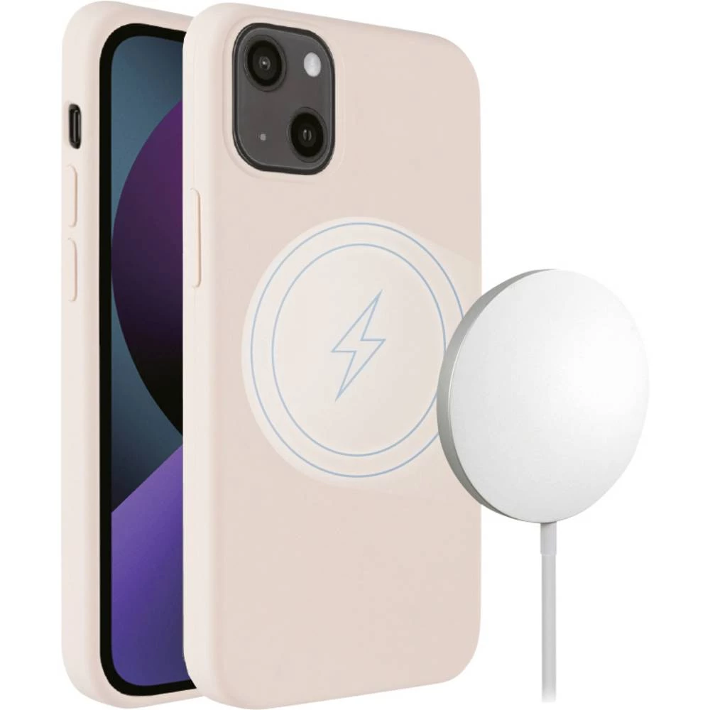 Vivanco Mag Hype stražnji poklopac za mobilni telefon Apple iPhone 13 ružičasta slika
