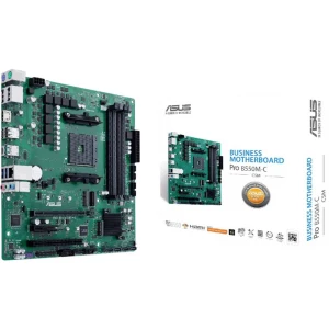 Asus PRO B550M-C/CSM matična ploča Baza AMD AM4 Faktor oblika Micro-ATX Set čipova matične ploče AMD® B550 slika