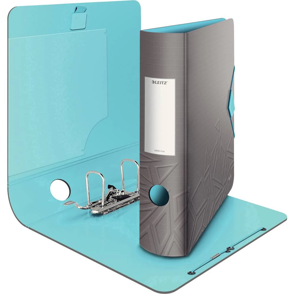 Leitz Mapa Urban Chic DIN A4 Širina hrpta: 82 mm Tamnosiva 2 nosača 11160089 slika