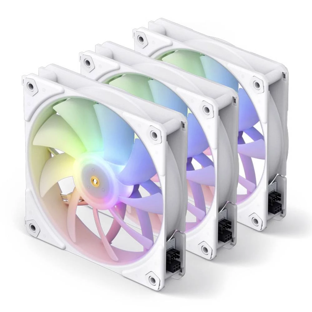 Jonsbo ZF120 ventilator za PC kućište bijela (Š x V x D) 120 x 120 x 25 mm slika