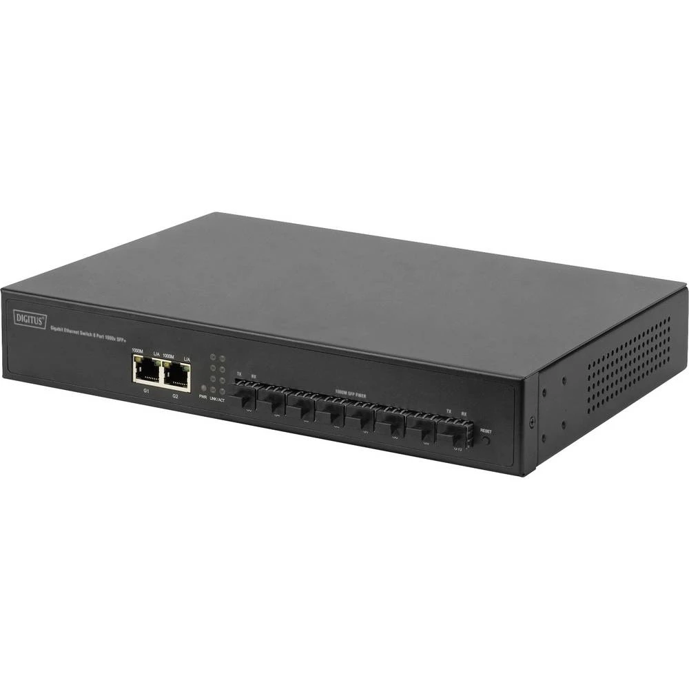 Digitus DN-80116 mrežni preklopnik RJ45/sfp+ 8 + 2 ulaza 1.25 GBit/s slika