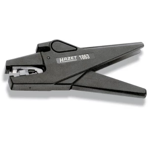 Automatska kliješta za skidanje izolacije Prikladno za Vodič s PVC izolacijom 0.2 Do 6 mm² Hazet 1863 slika