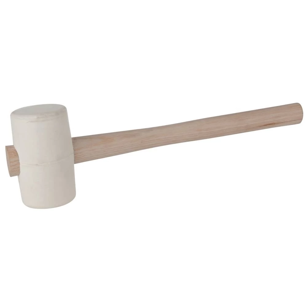 KS Tools 140.1234 Gumeni čekić bijeli, 270g slika