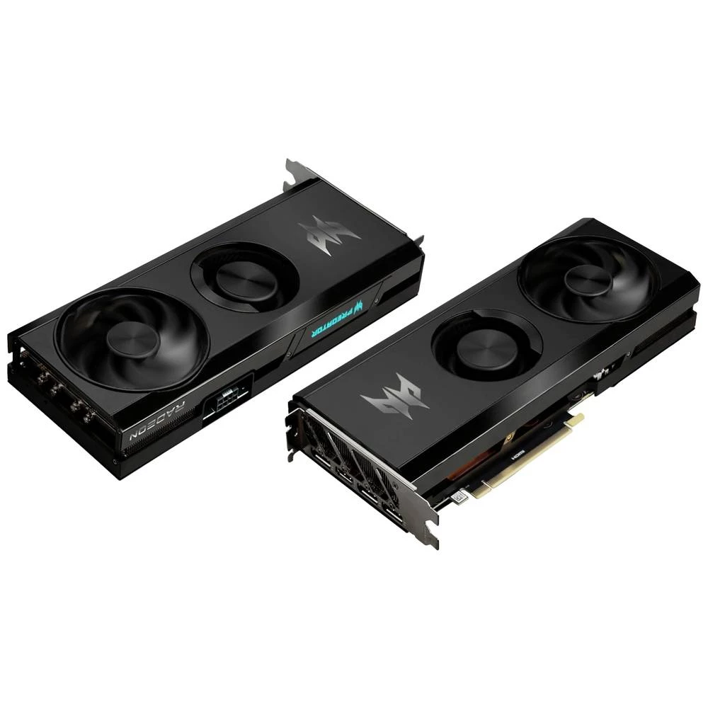 Acer grafička kartica AMD Radeon RX 7600 Predator BiFrost OC 8 GB GDDR6-RAM PCIe x16 HDMI™, DisplayPort RGB osvjetljen slika