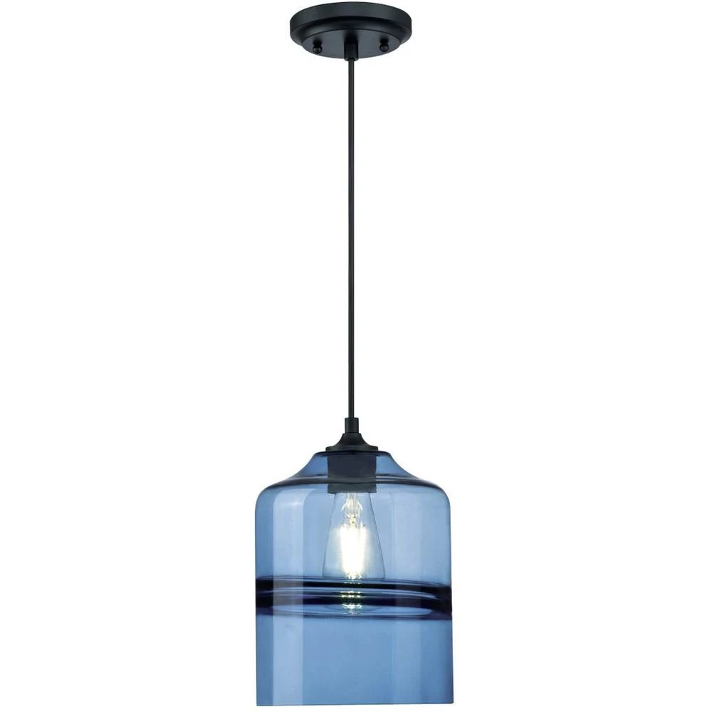 Westinghouse Soren 6366640 viseća svjetiljka LED E27 60 W crna slika