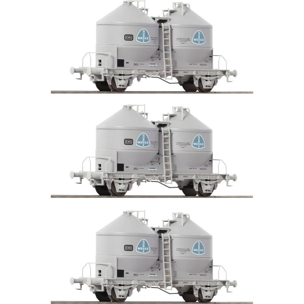 Roco 76010 H0 set od 3 silosna vagona DB-a slika