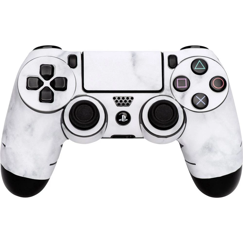 Poklopac PS4 Software Pyramide Skin für PS4 Controller White Marble slika