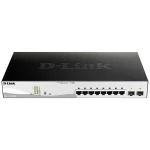 D-Link DGS-1210-10MP/E mrežni prekidač, upravljani, L2/L3 Gigabit Ethernet (10/100/1000), Power Over Ethernet (PoE) podrška, crna D-Link DGS-1210-10MP/E mrežni preklopnik RJ45/sfp 8 + 2 ulaza 20 G...