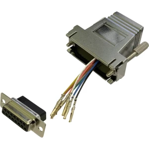 BKL Electronic 10121120 adapter 15-polni ženski konektor D-Sub - RJ45-utičnica  1 St. Single slika