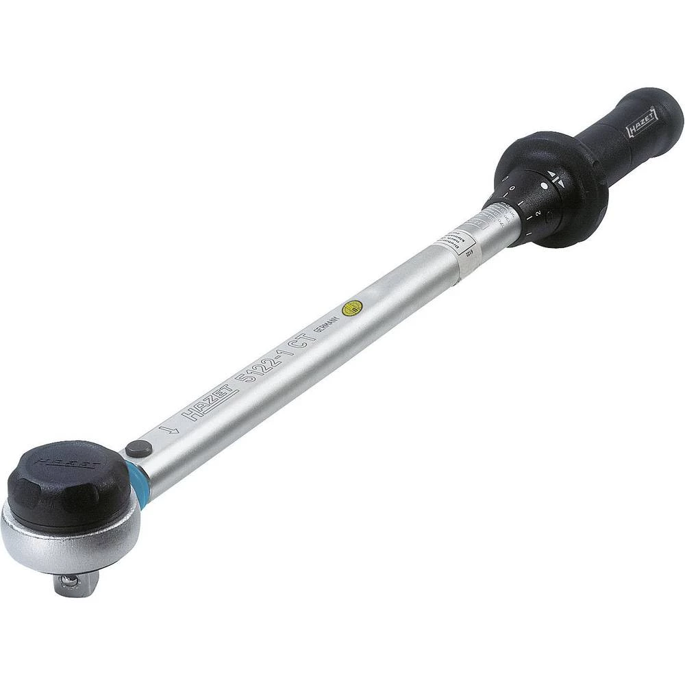 Momentni ključ S račnom 1/2 (12.5 mm) 40 - 200 Nm Hazet 5122-1CT Kalibriran po DAkkS slika