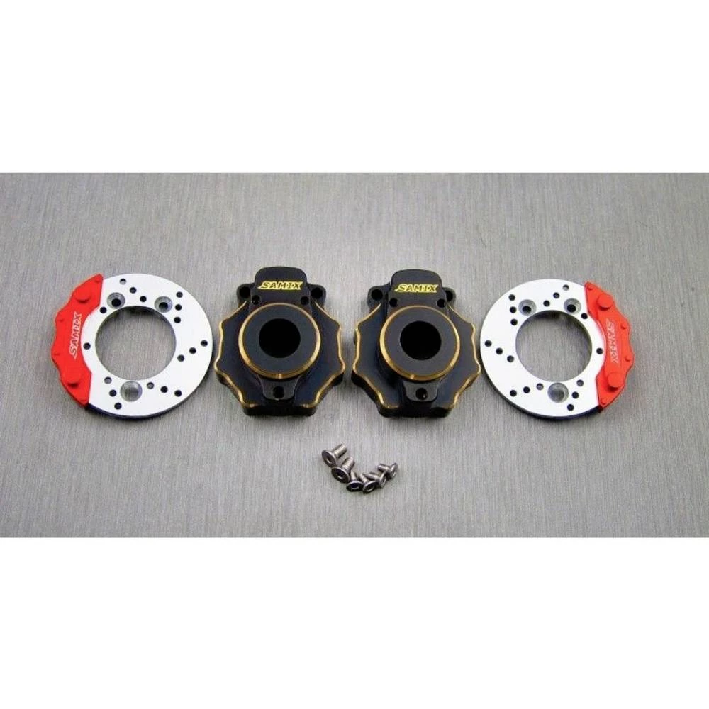 Samix SAM-trx4-4413C2 tuning dio SAMIX TRX-4 mesingani portalni poklopac zgloba i rotor kočione vage SAMtrx4-4413C2 slika