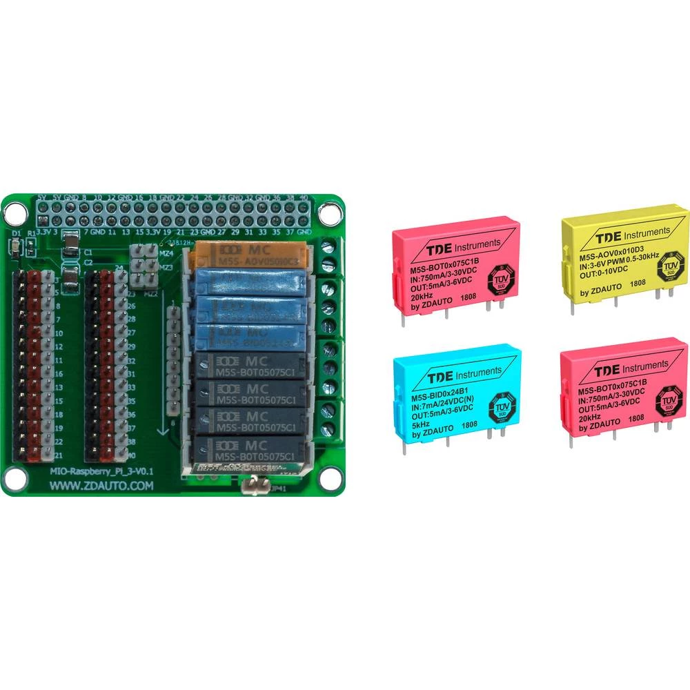 ZDAuto Ploča za proširenje MIO-RASPBERRYPI Starter-Kit slika