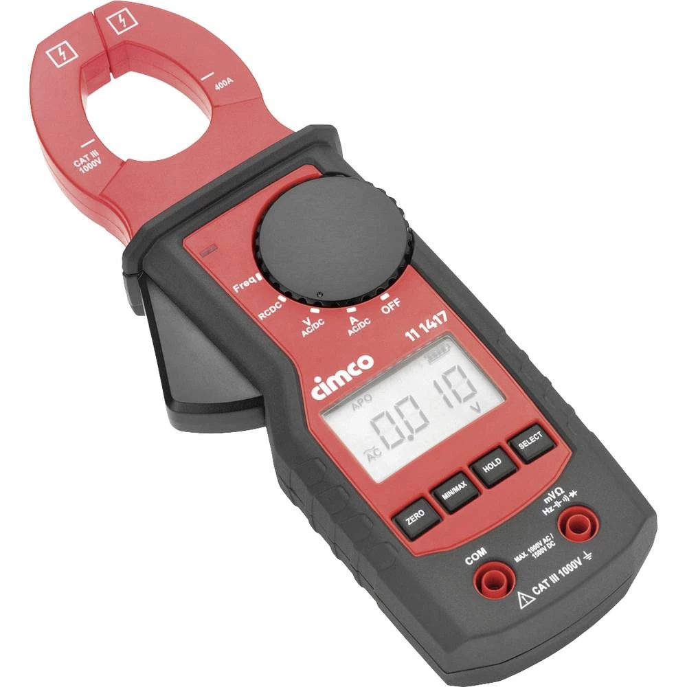 Cimco 3100 strujne stezaljke digitalni uklj. torbica CAT III 1000 V slika