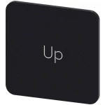 Siemens 3SU1900-0AF16-0DL0 ploča za natpise kvadratan (Š x V) 22 mm x 22 mm Up crna, bijela 10 St.