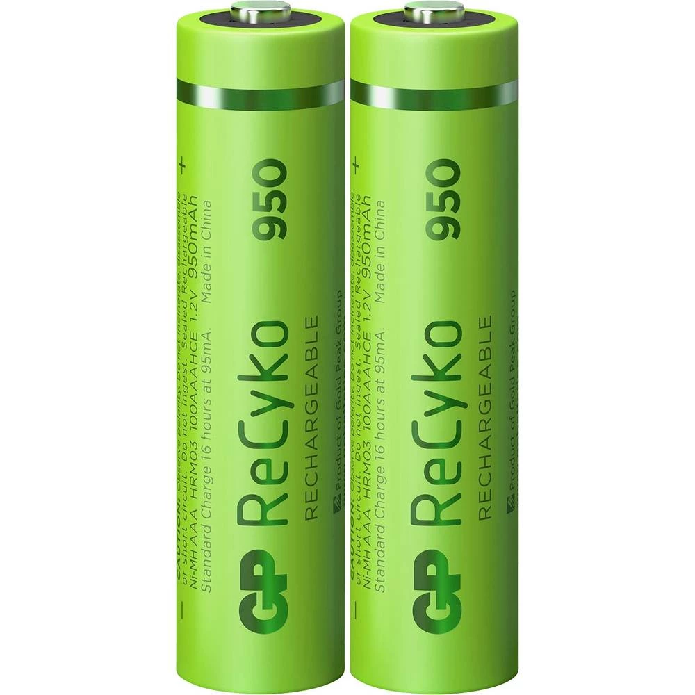 GP Batteries ReCyko+ HR03 micro (AAA) akumulator NiMH 950 mAh 1.2 V 2 St. slika
