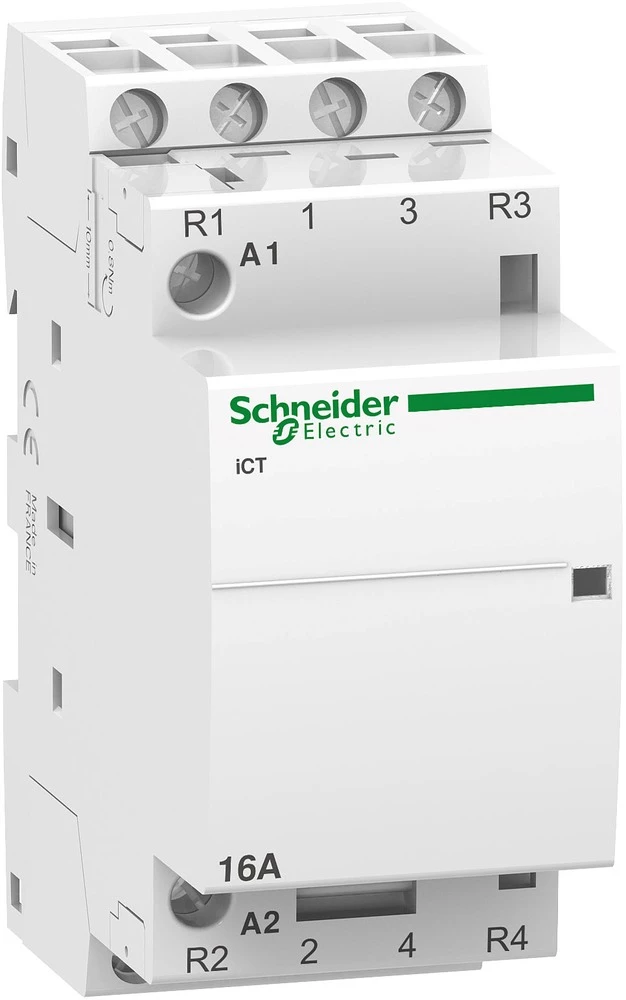 Schneider Electric A9C22818 Instalacijski kontaktor 1 ST 2 zatvarač, 2 otvarač 1.6 W 400 V/AC 16 A slika