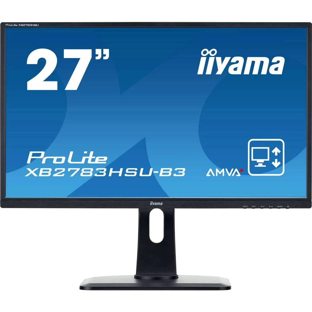 LED zaslon 68.6 cm (27 ") Iiyama ProLite XB2783HSU ATT.CALC.EEK B (A+++ - D) 1920 x 1080 piksel Full HD 4 ms HDMI&trade;, Displa slika