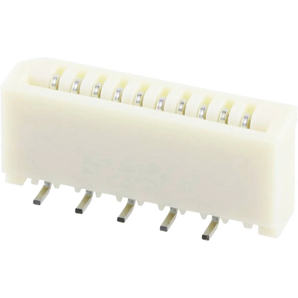 Molex 528081070 1000 pcs 1.00mm Pitch Easy-On FFC/FPC Connector, Surface Mount, Vertical, Non-ZIF, Tin (Sn) Plating, 10 Circuits slika