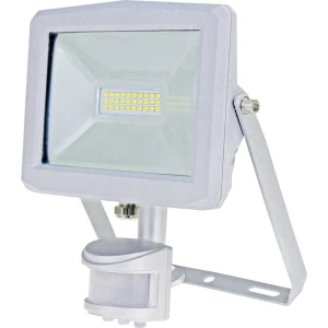 LED Vanjski Spotlight s detektor pokreta 20 W Neutralno-bijela as - Schwabe Slimline 46407 Bijela slika